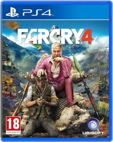 Far Cry 4 - PS4: Action & Abenteuer auf der PlayStation 4 - Action & Abenteuer Game von Ubisoft, erlebe packende Einzel- und Mehrspielermodi mit bis zu 10 Spielern, ideal für spannende Koop-Session oder actionreiche Deathmatches.
