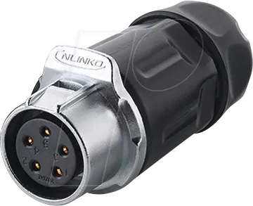 GC IC01-20P502 - Industrie-Buchse - S1 - Power, 5-Pin