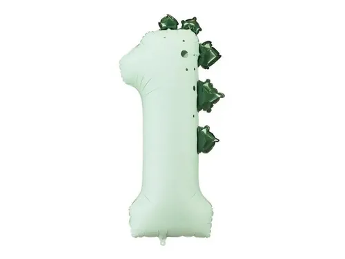 Balon foliowy 1 Dinozaur 92cm PartyDeco 5904555012882 in grün von PartyDeco