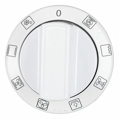 Drehknopf für Backofenfunktionen kompatibel mit Beko 250315005 an Herd Gasherd