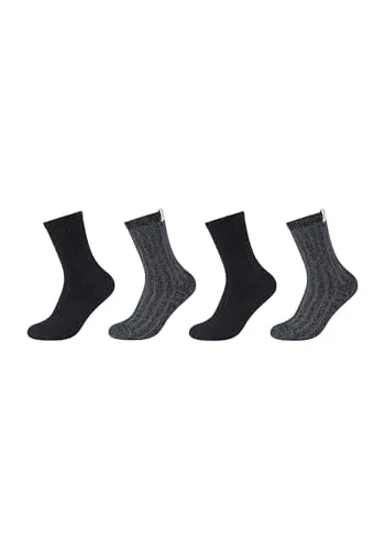 s.Oliver Unisex Socken 4er Pack 35/38 black