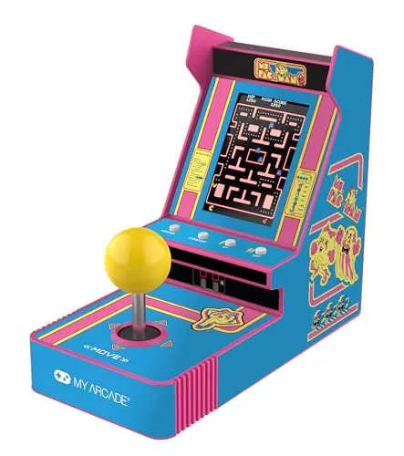 MS.PAC-Man Joystick-Player mit 3,5-Zoll-Display