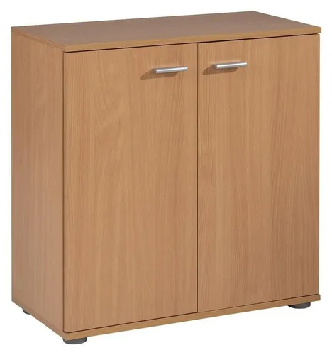 Kommode SOLO, B 71 cm, H 76 cm, 2 Türen - Türkommoden mit variabel einsetzbarem, 3-fach höhenverstellbarem Einlegeboden, ideal für platzsparende Aufbewahrung in jedem Raum.