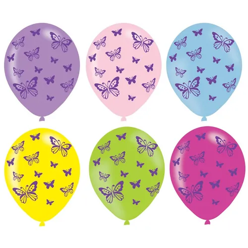 Latexballons Schmetterling 27,5 cm 6