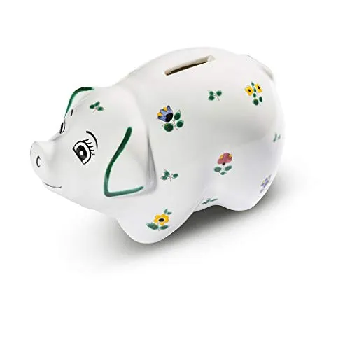 GMUNDNER KERAMIK Sparschwein Lilly Streublumen