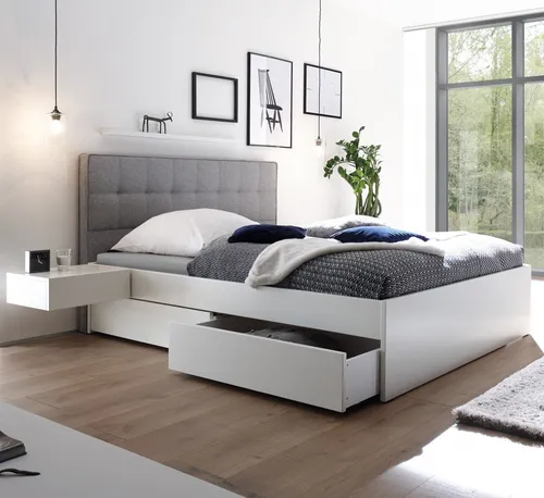 Hasena Betten & Bettgestelle Weiß von Hasena