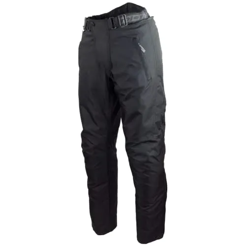 Roleff Textil-Motorradhose schwarz mit CE Protektoren von Roleff Racewear