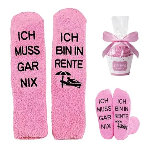 Renteneintritt Geschenk Frau Socks Rentner Geschenk Frau Damen Lustige Kleine Geschenke Ruhestand Geschenk Frauen Rente Geschenke Rente Socken Rente Lustig Abschiedsgeschenk Socken Rentnerin Mama Oma