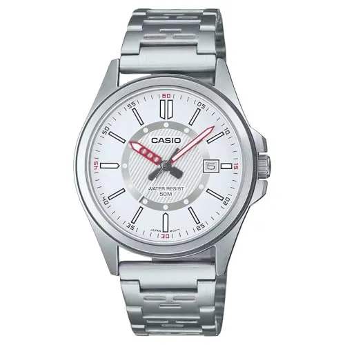 Casio Watch MTP-E700D-7EVEF - Hochwertige Armbanduhr für Herren mit Quarzwerk, rundem Ziffernblatt und praktischem Datumsanzeiger – ideal für jeden Anlass.