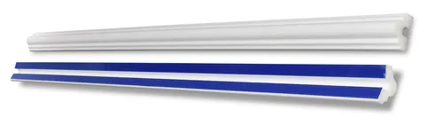 Decosa Zierleiste Decosa Wandleiste SKFP25 (Rebecca), selbstklebend, 14 x 25 x 1500 mm, Selbstklebend, Polystyrolr (Styropor), 1-St., selbstklebend, stoß- und schlagfest