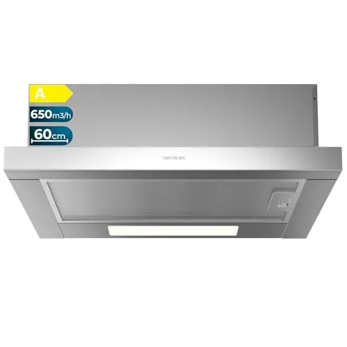 Cecotec Teleskop-Dunstabzugshaube 60 cm Bolero Flux TLM 606500