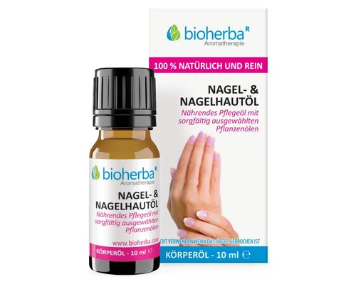 BIOHERBA R Pflege-Set Bioherba Öl für Gesunde Nägel 10 ml