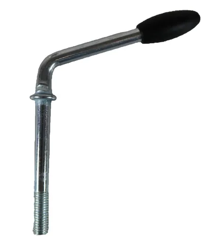 Knebelschraube starr M12  117x115 mm lang für Klemmhalter 48mm Stützrad