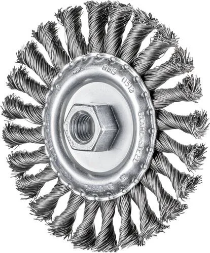 PFERD TOOLS Rundbürste gezopft RBG Ø 115 x 12mm M14 Stahl-Draht-Ø 0,50 für Winkelschleifer POS RBG 11512/M14 ST 0,50 43312002 1St.