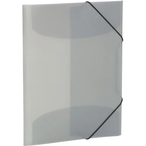 HERMA Eckspannermappe, PP, DIN A4, grau-transluzent von HERMA