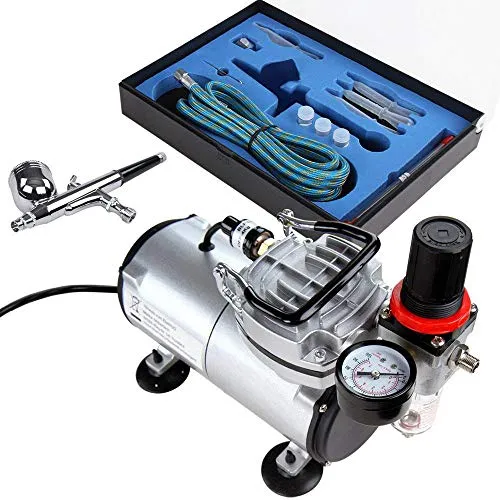 Produktbild Timbertech Airbrush-Set mit Kompressor