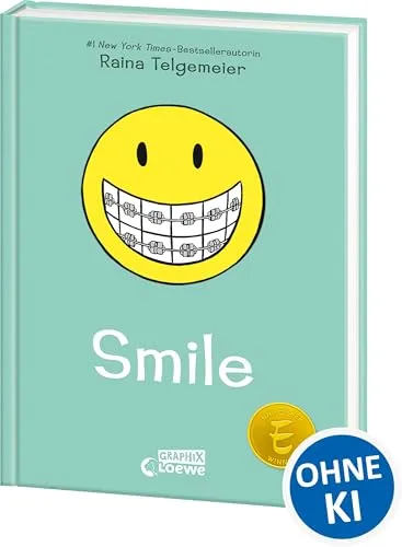 Smile (Smile-Reihe, Band 1): Lass dir von diesem New York Times-Comicbuch-Bestseller ein Lächeln ins Gesicht zaubern (Loewe Graphix, Band 1)