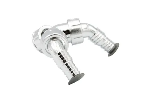 Haas Otto Siphon Doppelschlauchtülle für Unterputz-Geräte-Siphon