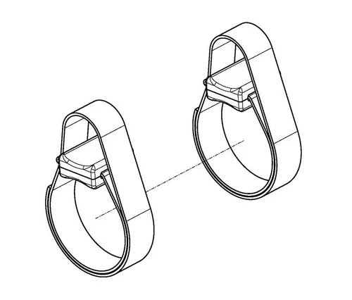 Adapter für POLINI E-Bike Zusatzbatterien.