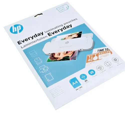 HP Laminier-Folien DIN A4 80 Micron Crystal Clear Glänzend