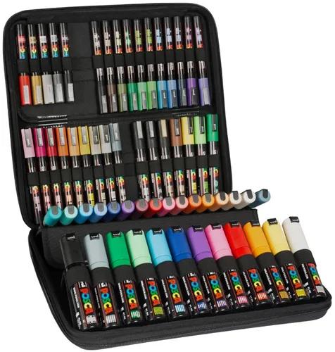 POSCA Pigmentmarker im 60er Koffer von POSCA