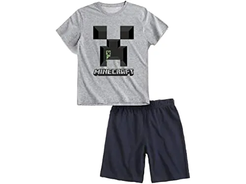 Minecraft Shorty Creeper (grau, 140)