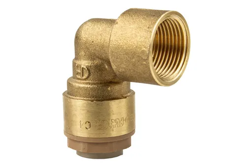 ITAP s.p.a. Steckfitting ITAP-FIT Messing-Steckverbinder Winkel für Cu-Rohr x Innengewinde, Ø 12 mm x 3/8 IG