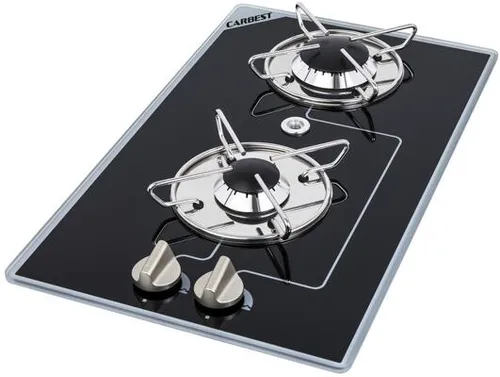 Carbest Einbau Gaskochfeld, 2-flammig