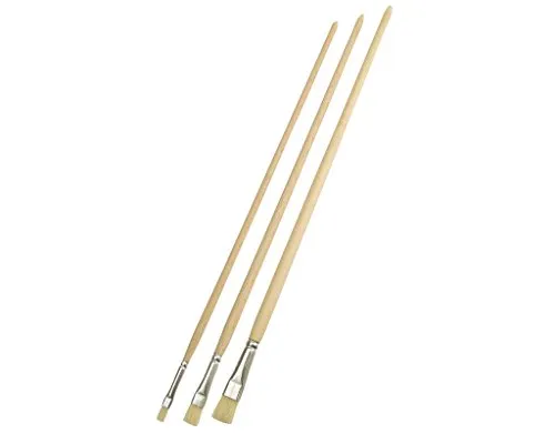mako Pinselset Gussow-Pinsel 3er Set helle Borsten Nr. 4 8 12 malen streichen lackieren