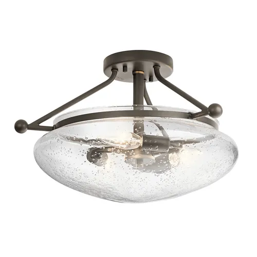 Elstead Belle Deckenleuchte E14 3-fach - Elegante Beleuchtung in älterer Bronze - Lampen - Stilvolle Deckenleuchte mit drei E14-Fassungen, ideal für eine gemütliche Atmosphäre in jedem Raum.