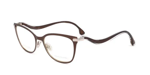 Jimmy Choo JC256 Matte brown silver 51/17/145 Damen Brillen von Jimmy Choo