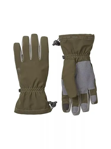 Sealskinz Drayton - Unisex Handschuhe Größe L in Oliv - Wasserdichte und leichte Handschuhe für Alltag und Sport - ideal für Freizeitaktivitäten und Outdoor-Abenteuer!