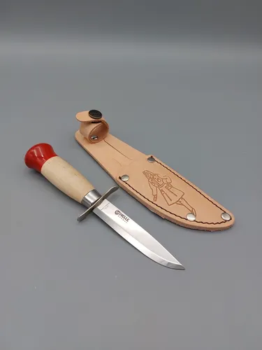Helle SPEIDER 04P Messer für Kinder und Jugendliche - Robustes Kinder- und Jugendmesser aus Norwegen, ideal für Outdoor-Aktivitäten und sicheres Lernen im Umgang mit Messern.