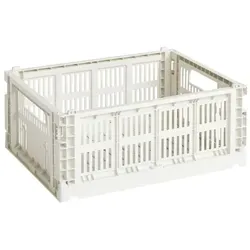 HAY Transportbox Colour Crate M in Off-white von HAY