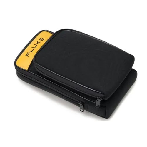 Fluke 646858 C125 Messgerätetasche - Zubehör für Messtechnik, praktische Tragetasche mit abnehmbarer Außentasche für Fluke ScopeMeter der Serie 120 und Digitalmultimeter, ideal für flexiblen Transport.