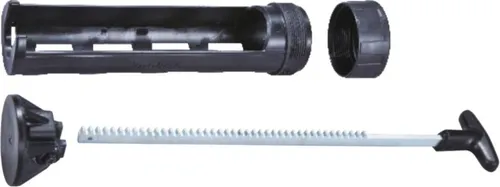 Makita Kartuschenhalter 196351-8 Set für Kartuschenpresse - Tacker-Zubehörset für Makita CG100D und DCG180, ermöglicht schnelle Montage von 300ml und 310ml Kartuschen mit Schraubverschluss und Zahnstange.