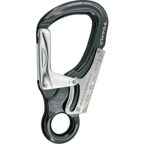 C.A.M.P. Hercules Klettersteig-Karabiner grau