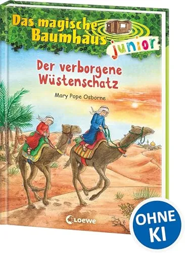 Das magische Baumhaus junior (Band 31) - Der verborgene Wüstenschatz: Reise mit Anne und Philipp in die Wüste! - Kinderbuch zum Vorlesen und ersten Selberlesen für Kinder ab 6 Jahren