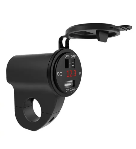 12V Steckdose USB für Yamaha XVS 1100 / 650 A Drag Star Classic US29