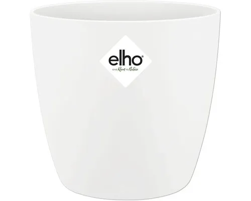 Blumentopf Elho Brussels Kunststoff Ø 9,5 cm H 8,7 cm weiß