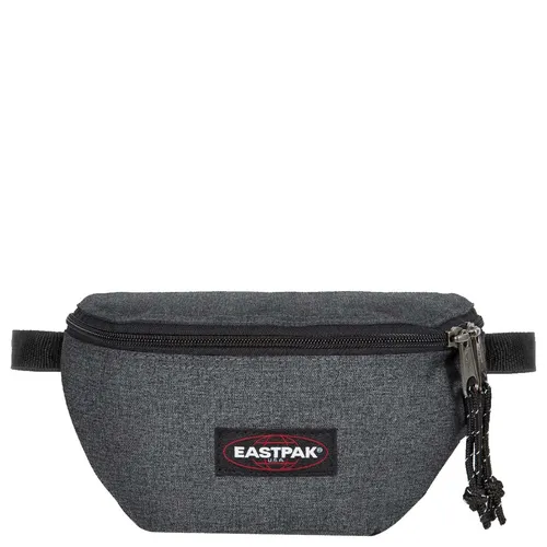 Eastpak Springer Gürteltasche 2 L - Black Denim (Grau), verstellbarer Hüftgurt und reflektierende Bänder für mehr Sicherheit auf Reisen