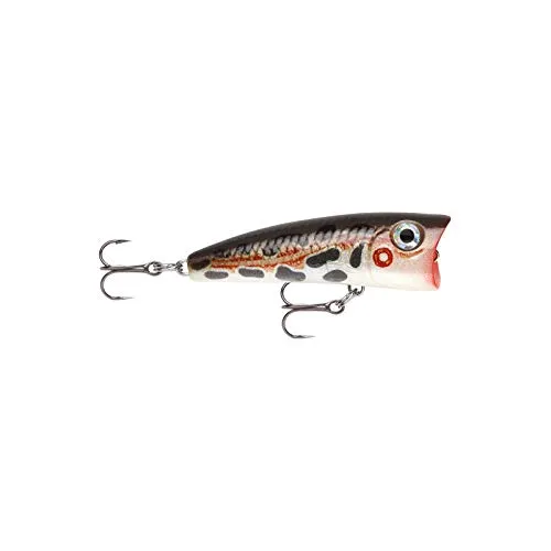 Rapala - Ultra Light Pop Angelköder - Angelzubehör mit Design für Maximale Luftblasenentwicklung - Süßwasser Spinnköder - Lauftiefe Topwater - Fischköder 4cm, 3g - Hergestellt in Estland - Frog