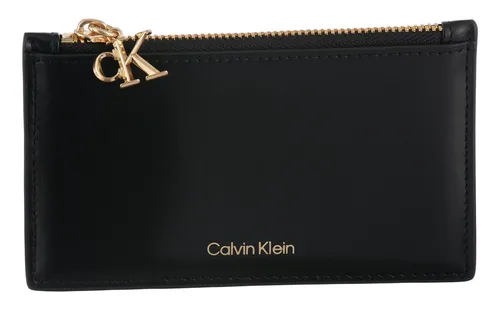 Calvin Klein CK PULLER 6CC ZIP CARDCASE in schwarz von Calvin Klein