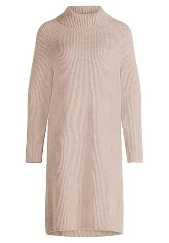 Cartoon Strickkleid Damen beige von Cartoon