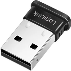 LogiLink USB-Bluetooth-Adapter BT0066, Bluetooth 5.3 Nano-Dongle - WLAN-Stick mit Bluetooth 5.3 für schnellen Datenaustausch zwischen Geräten, Plug and Play ab Windows 8, ideal für Desktop-PCs und Laptops.