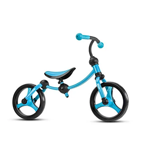 smarTrike Laufrad Running Bike 2in1 blau - Laufrad für Kinder ab 2 Jahren, wandelbar zwischen Laufrad und Bike, fördert die motorischen Fähigkeiten und sorgt für viel Spaß im Freien.