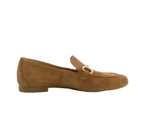 Paul Green Paul Green - Samtziege Nut - Braun Slipper