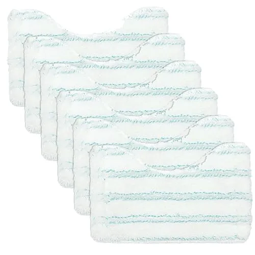 Stück Ersatzbezug Bath Cleaner Mikrofasern Set Fliesenwischer für Leifheit Badwischer Micro Duo Telescope, Badewannenwischer für Leifheit Ersatz Zubehör, Moppbezug, Bodenwischer Armaturen 6