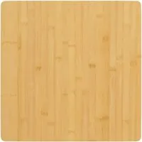 Bambus Tischplatte für Couchtisch, Beistelltisch & Esstisch - Tischplatte aus hochwertigem Bambus, Ø 30 x 2.5 cm, ideal für Innenbereiche und pflegeleicht mit feuchtem Tuch. Perfekt für moderne Wohnräume!