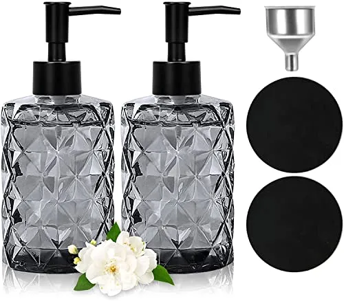 Seifen- & Lotionsspender Schwarz von Omisua